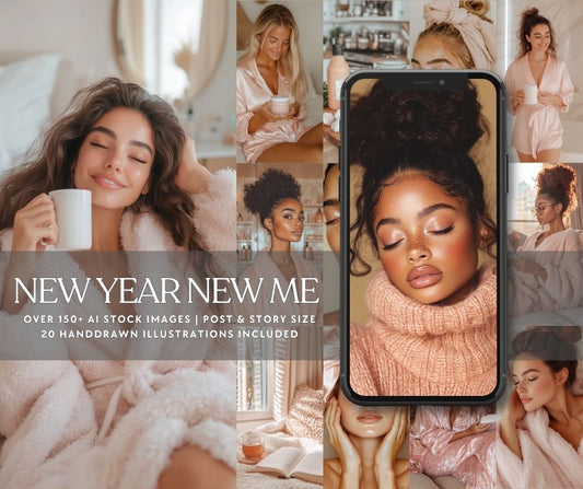 New Year New Me Ai Imagery Pack