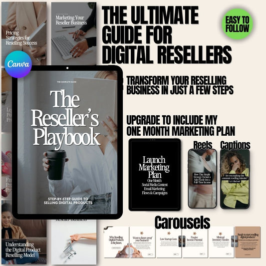 The Reseller’s Playbook: Master Digital Reselling for Passive Income